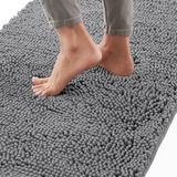 Alfombra De Baño De Felpa Absorbente Suave Gorilla Grip,