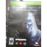 Shadow Of Mordor Xbox One Juego Del Año