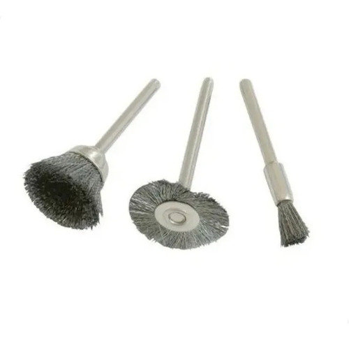 Accesorio Dremel 3 Piezas Cepillos Acero Inox Ruhlmann