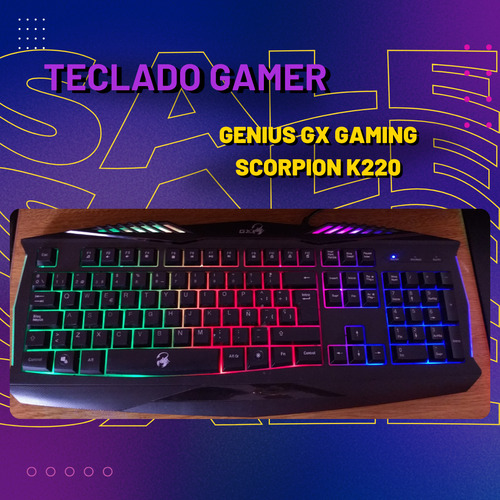 Teclado Gaming Scorpion K220