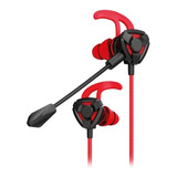 Audifonos Gamer Reptilex Rx0032 Rojo Microfono Desmontable