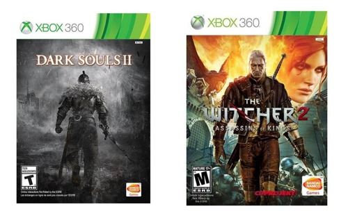Darksouls 2 + The Witcher 2 Xbox 360