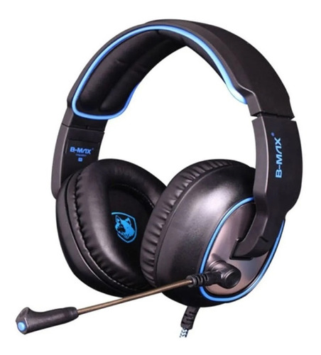 Fone Ouvido Headset Led Gamer 7.1 Usb Microfone B-max