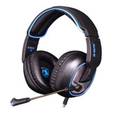 Fone Ouvido Headset Led Gamer 7.1 Usb Microfone B-max