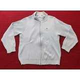 Sweater Lacoste Color Celeste Talle 4 Usado