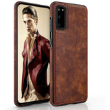 Funda Para Samsung Galaxy S20 (diseno Cuero Marron)