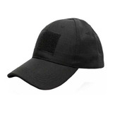 Gorra Táctica Militar Contactel Parches Ripstop Negro