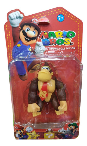 Muñecos Donkey Kong Dk Personaje Mario Bros En Blister X1