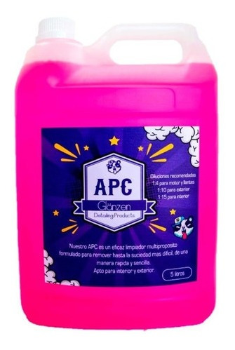 Glänzen Detailing Products Apc Limpiador Multiproposito 5l