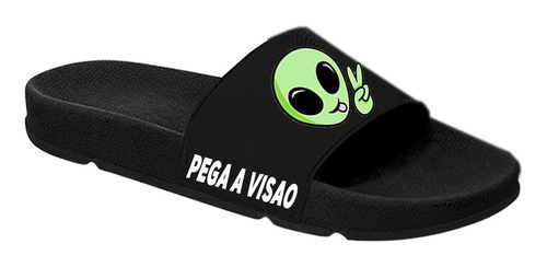 Chinelo Slide Masculino Personalizado Estampa Et Salve