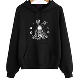 Saco Hoodies Capota Diseño Astronauta Adulto Algodón Perchad