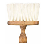 Cepillo Neck Brush Quita Pelo Pelusa Barbero Madera Eurostil