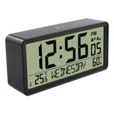 Reloj Despertador Electrónico, Mesita De Noche, Pantalla Lcd