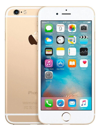 Celular iPhone 6 Plus / 16 Gb / Ram 1 Gb / Oro / Grado A