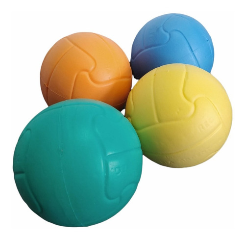 20 Pelotas Goma Espuma 15cm De Diámetro Handball Futbol 