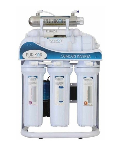 Purificador De Agua Osmosis Inversa 6 Etapas 400 Gpd Purikor