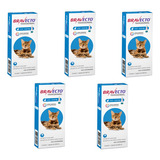 5 Bravecto Antipulgas Transdermal Para Gatos De 2,8 A 6,25kg