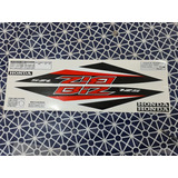 Honda Biz 125 2014 Blanca  Kit De Calcos Completo Excelente!