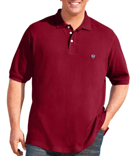 Playera Elegante Tipo Polo Para Hombre Tallas Extras Premium