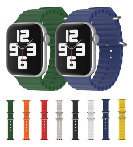 Correa Deportiva Premium Oceánica Compatible Apple Watch