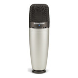 Microfono Condenser Samson C03 Multipatron + Estuche Mic Co3