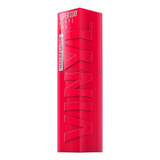 Labial Líquido Maybelline Superstay Vinyl Ink 4.2 Ml Acabado Vinilo Color Capricious 45