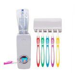 Dispenser Aplicador Pasta Dente Creme Dental Escovas Suporte