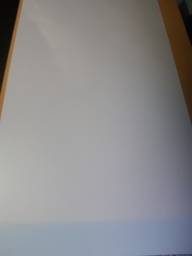 Panel Liso Blanco 95cm-54cm X 1 Mm