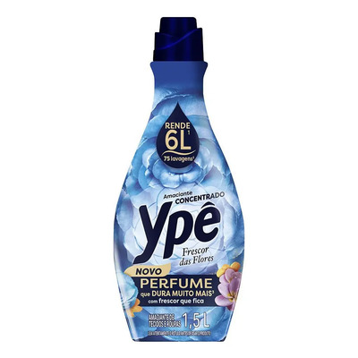Amaciante Concentrado Ypê Frescor das Flores 1.5L | MercadoLivre