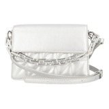 Bolso Crossbody Mujer Plata 829-00