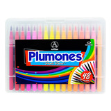 Estuche Plumones Punta Pincel X 48 Artisan