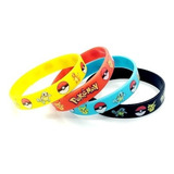 Pulseras Pokemon Para Sorpresas Cumpleaños 12 Unid