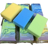 Esponja De Baño Ducha Colores Pack X 40 Unidades