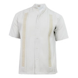 Guayabera Greca Maya