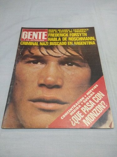 Revista Gente 625 Monzon - Nazismo Argentina 1977