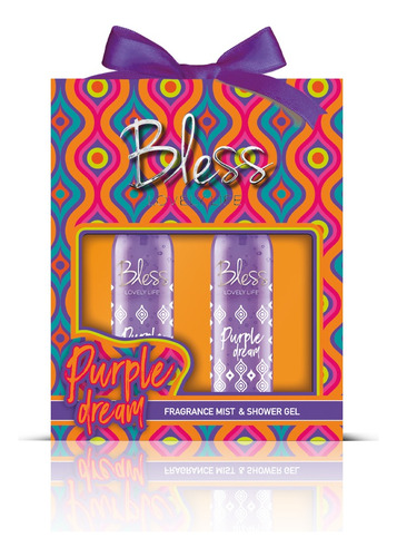 Bless Set Splash 125ml + Gel Ducha Purple Dream