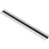 Tira De Pines Macho 1x40 2.54mm 90 Grados Arduino