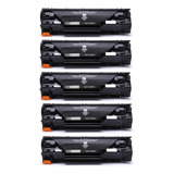 5x Toner Compatível Hp 285a Modelo 1102 1132 1102w 1132w