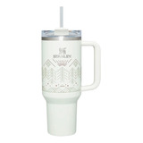 Caneca Stanley Quencher Deco Collection 1,18l Branca Canudo 