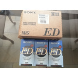 Vhs Caja Videocassette Sony