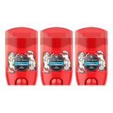 Old Spice Kit X3 Wolfthorn Desodorante En Barra Para Hombre