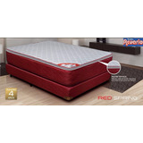 Sommier 1,40x1,90mts Con Resortes Y Pillow Gani Red Spring