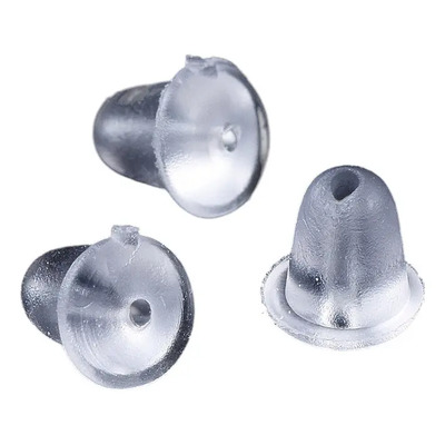 500 Gomitas Para Arete 4x4mm - Bisuteria | Meses sin interés