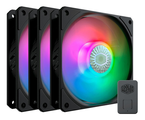 Kit 3 Cooler 120mm Led Argb - Rgb Endereçável + Controlador