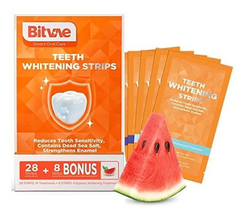 Bitvae Tira De Blanqueamiento Dental Para Dientes Sensibles,