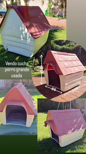 Cucha / Casita De Perro Grande - Fibra De Vidrio