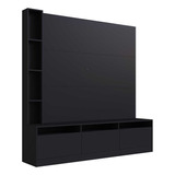 Home Theater Com 3 Portas E 7 Nichos Para Sala E Tv 1,80 M