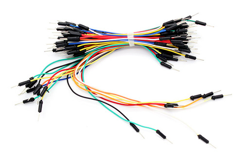 60 Cables Conectores Para Protoboard Machomacho