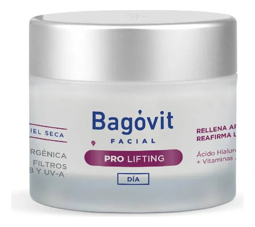 Bagovit Crema Reafirmante Pro Lifting Día Para Piel Seca 55g