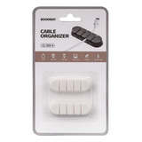 Organizador De Cables Adhesivo Para Escritorio Para 4 Cables